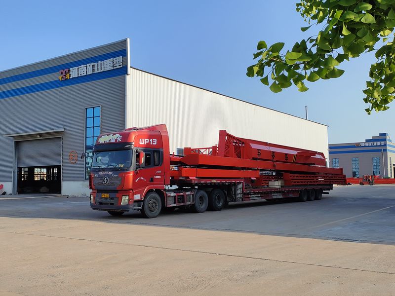 電動葫蘆門式起重機(jī) 2臺 MHxh10t—25m 外懸5/5m MHxh5t—23m 外懸4.5/4.5m 制作完成，發(fā)往青海交付客戶使用