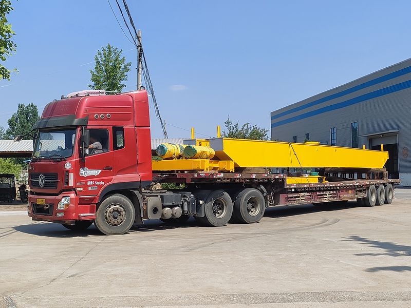 電動葫蘆橋式起重機(jī)  LH16/5t-16.4m 制作完成，發(fā)往湖南交付客戶使用。